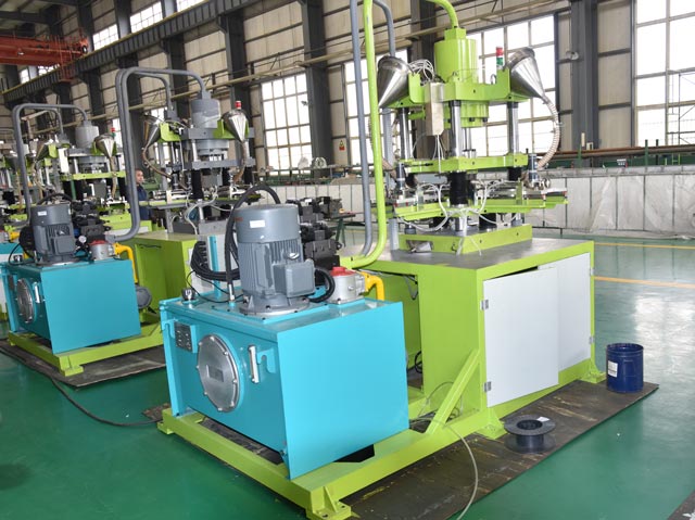 Automatic Cutter Compacting Press